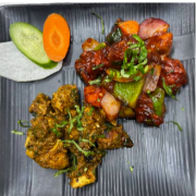 Chicken Chilli - Chicken Chhoila Combo